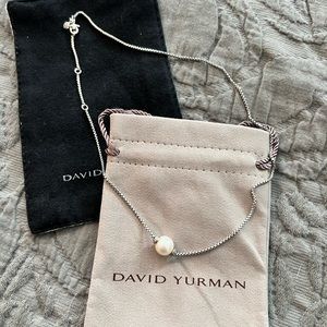 David Yurman Solari pearl necklace
